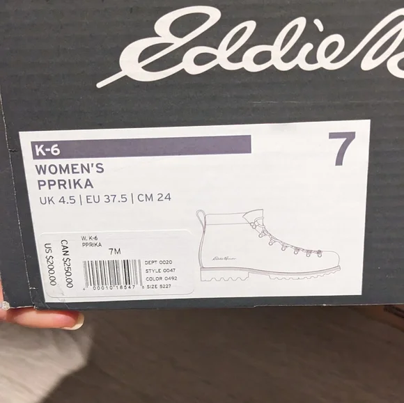 Eddie Bauer Paprika Boots, Size 7 - Picture 2 of 8